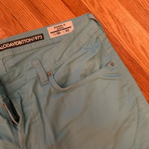 Buffalo David Bitton 36 x 32 beautiful teal pants - Picture 7 of 10